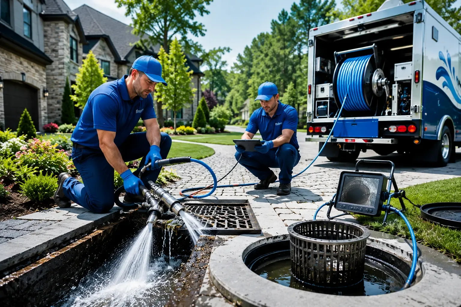 Local outdoor drain cleaning professionals in Mcclure, OH